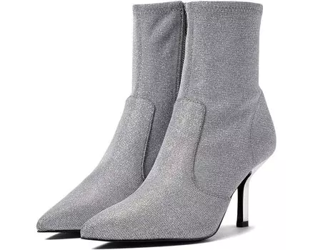 Ботинки Michael Kors Shiloh Ankle Bootie, серебряный