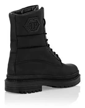 Ботинки Mid Flat Hexagon Philipp Plein, черный