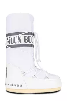 Ботинки MOON BOOT Icon Nylon, белый