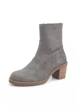 Ботинки Morlaix из нубука на молнии TRAVELIN', серый