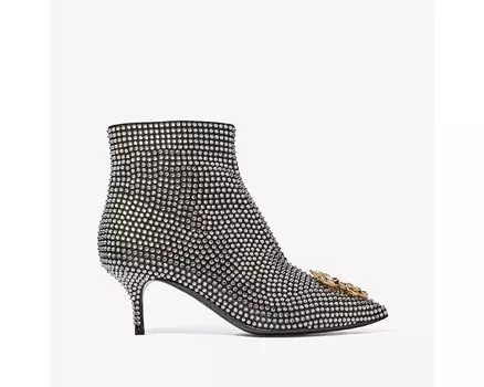 Ботинки Moschino Crystal Bootie, черный