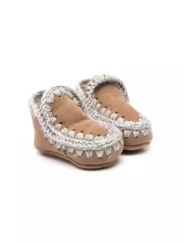 Ботинки Mou Kids Eskimo, коричневый