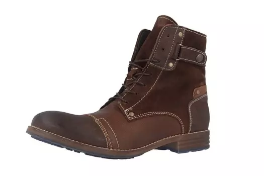 Ботинки MUSTANG, коричневый