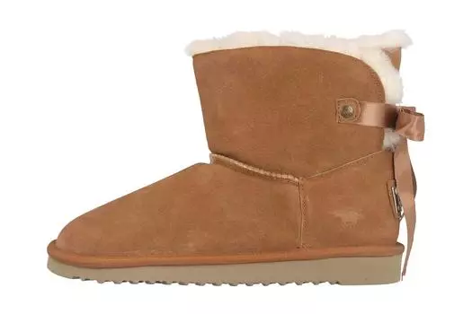 Ботинки MUSTANG, коричневый