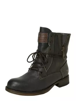 Ботинки MUSTANG Lace-Up Ankle Boots, цвет Graphite