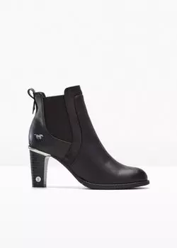 Ботинки мустанг Mustang, черный