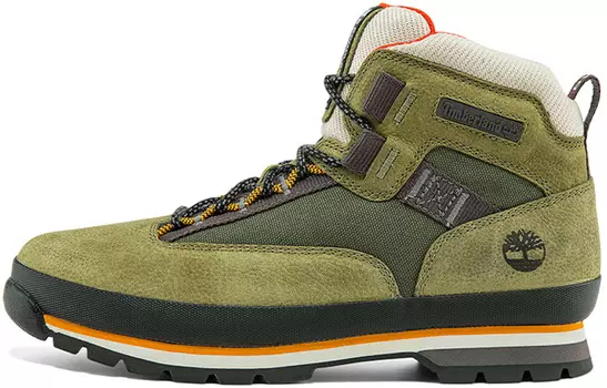 Ботинки мужские армейские зеленые Timberland