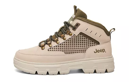 Ботинки мужские бежевые Jeep