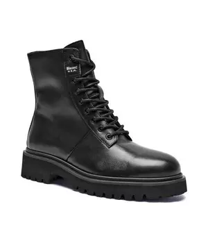 Ботинки мужские Blauer Бакстон кожаные высокие, черный