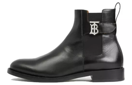 Ботинки мужские Burberry Chelsea Monogram, черный