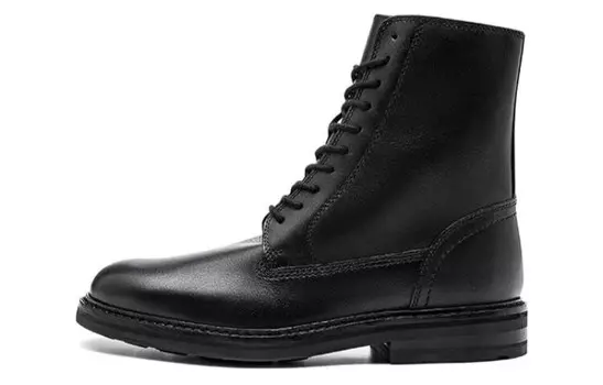 Ботинки мужские черные Clarks