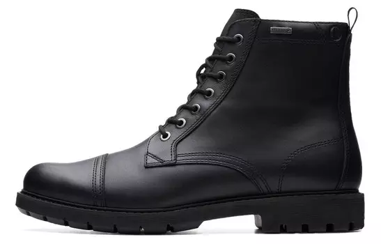 Ботинки мужские черные Clarks