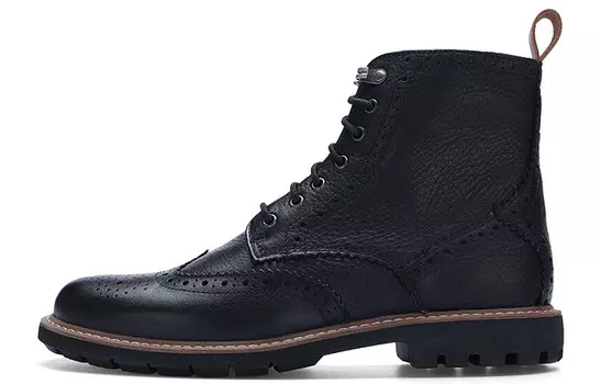 Ботинки мужские черные Clarks