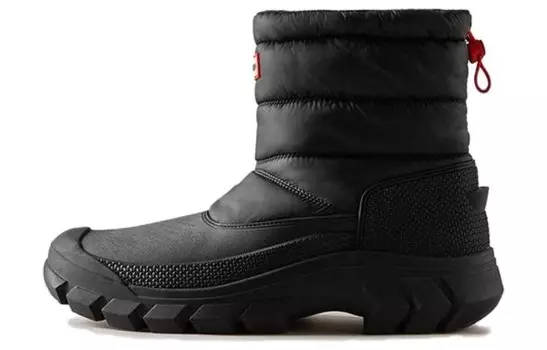 Ботинки мужские черные Hunter