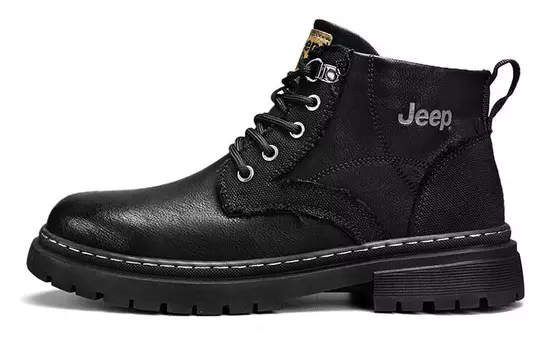 Ботинки мужские черные Jeep