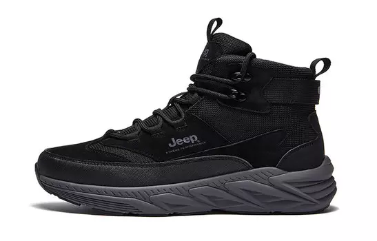 Ботинки мужские черные Jeep