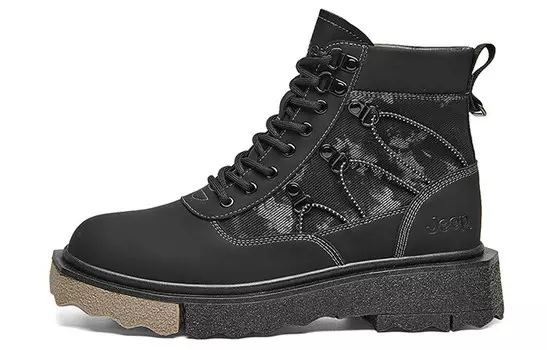 Ботинки мужские черные Jeep