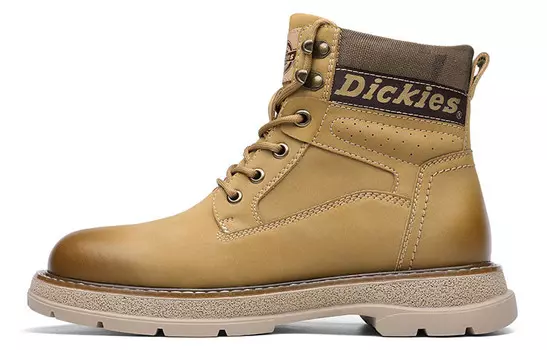 Ботинки мужские черные/светло-коричневые/светло-кофейные Dickies