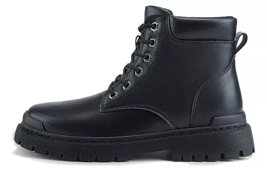 Ботинки мужские черные Warrior