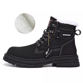 Ботинки мужские черные Warrior