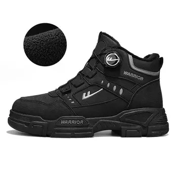 Ботинки мужские черные Warrior