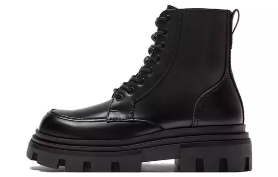 Ботинки мужские черные Zara