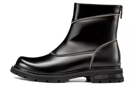 Ботинки мужские черный Aokang