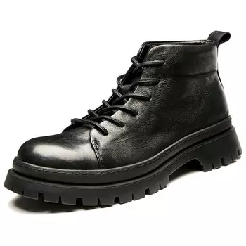 Ботинки мужские черный Brounvanm