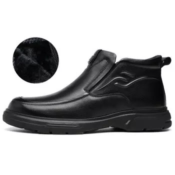 Ботинки мужские черный Fapai