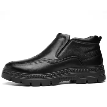 Ботинки мужские черный Fapai