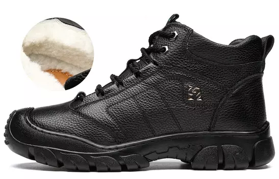 Ботинки мужские черный Fapai