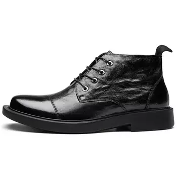 Ботинки мужские черный Fapai