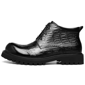 Ботинки мужские черный Fapai