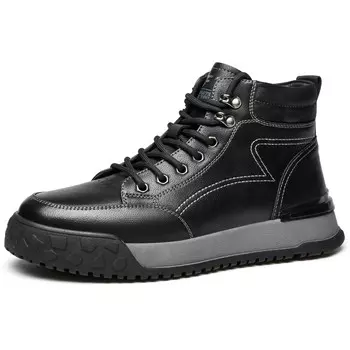 Ботинки мужские черный Fapai