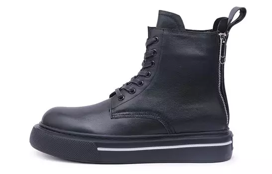 Ботинки мужские черный Mr.Shang