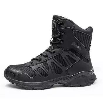 Ботинки мужские черный Strongman