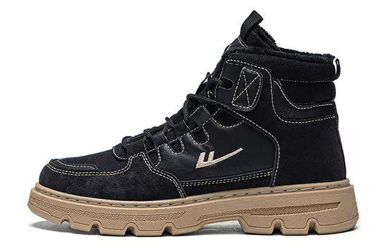 Ботинки мужские черный Warrior