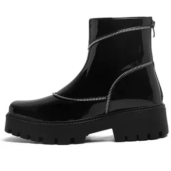 Ботинки мужские черный Yedani