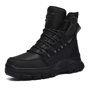 Ботинки мужские черный Yi Jiabao