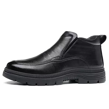 Ботинки мужские черный Zuwudong