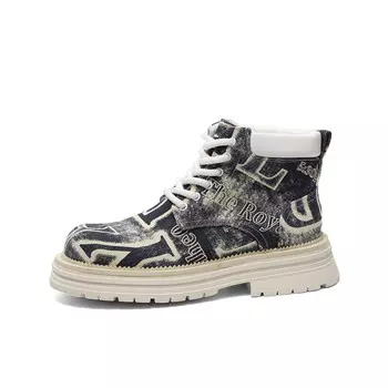 Ботинки мужские Daying, серебряный