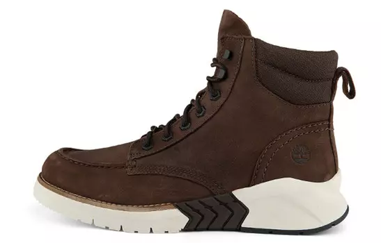 Ботинки мужские для активного отдыха темно-коричневые Timberland