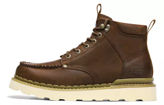 Ботинки мужские для активного отдыха темно-коричневые Dickies