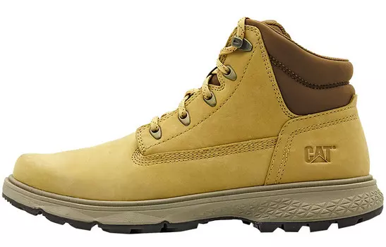 Ботинки мужские для активного отдыха желтые Cat
