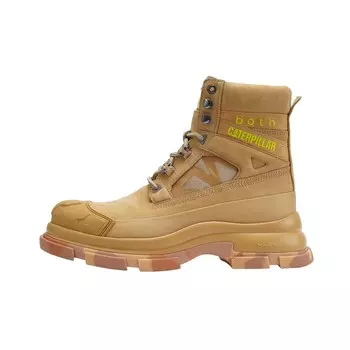 Ботинки мужские для активного отдыха желтые Cat