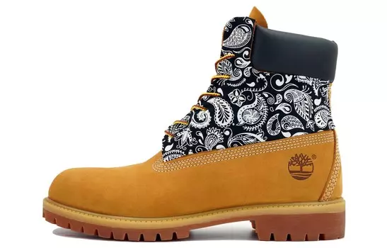 Ботинки мужские для активного отдыха желтые Timberland