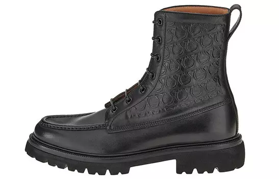 Ботинки мужские Ferragamo, черный