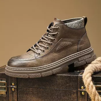 Ботинки мужские Firs, коричневый