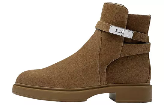 Ботинки мужские Herms, коричневый