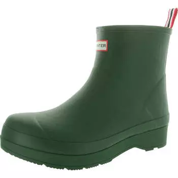 Ботинки мужские Hunter, зеленый/белый